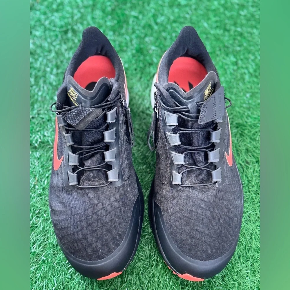 Nike Air Zoom Pegasus‎ 37 Black Bright Mango Size 11